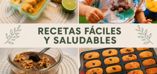 4 postres saludables para niños: recetas fáciles, caseras y deliciosas